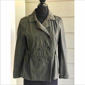 Olive Green Loft Coat